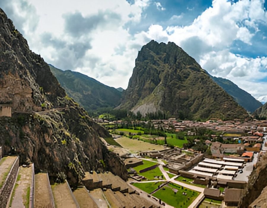 antiguas ruinas de Ollantaytambo antiguas ruinas de Ollantaytambo